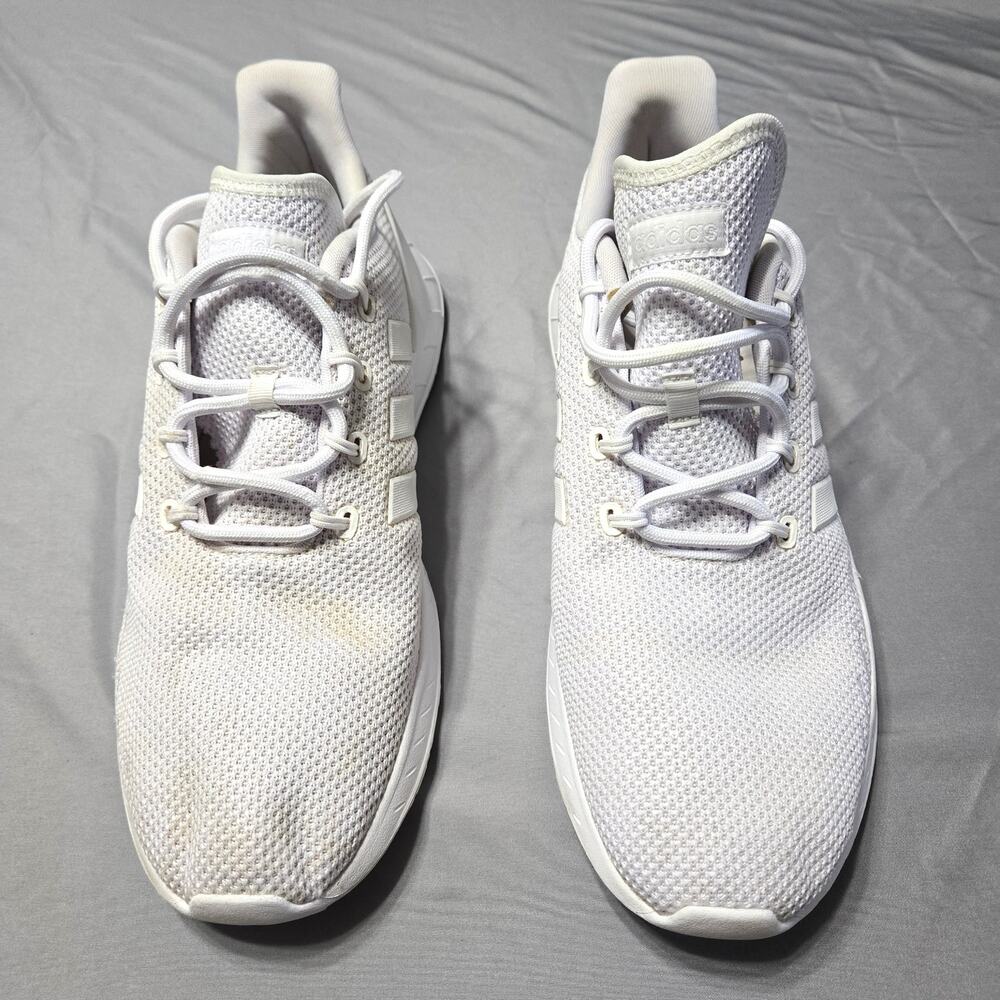 Adidas Sz 14 Mens Cloud White Questar Flow NXT Running Shoes